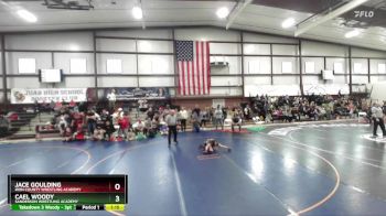 55 lbs Semifinal - Cael Woody, Sanderson Wrestling Academy vs Jace Goulding, Iron County Wrestling Academy