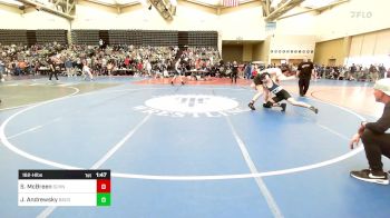 162-H lbs Round Of 64 - Seamus McBreen, Sachem North vs Joel Andrewsky, Bacon Barbell Club