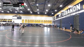 118 lbs Quarterfinal - Carly OConnell, North Allegheny vs Kaila Keesecker, Derry Area