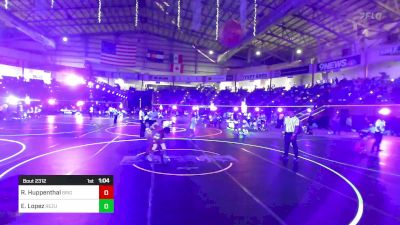 101 lbs Round Of 16 - Regan Huppenthal, Brighton WC vs Envy Lopez, ReZults Wrestling