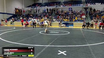 165 lbs Quarterfinal - Chase Mckinney, Limestone vs Caleb Grau, UNC Pembroke
