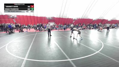 12U Boys - 82 lbs 1st Place Match - Jonah Fourdyce, Moyer Elite Wrestling vs Bennett Davis, Pinnacle Wrestling Club