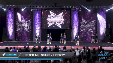 United All Stars - Liberty Ladies [2022 L1 Youth - Small - B Day 2] 2022 JAMfest Cheer Super Nationals