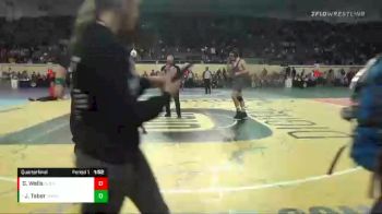 5A-182 lbs Quarterfinal - Johnny Taber, Shawnee vs Garrett Wells, Glenpool