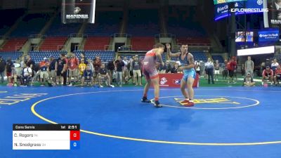 170 lbs Cons Semis - Caden Rogers, Pennsylvania vs Nevan Snodgrass, Ohio