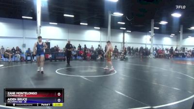 187 lbs Round 4 (6 Team) - Zane Montelongo, Colorado Blue vs Aiden Bruce, Oklahoma Red