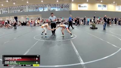 88 lbs Round 3 (6 Team) - Camden Roberts, Capital City WC vs Zakk Kulas, Junior Terps Xpress