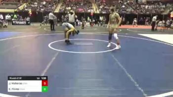 120 lbs Round Of 32 - James Maheras, Stampede vs Elijah Flores, Pounders WC