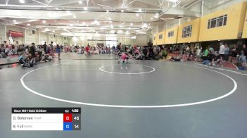 110 lbs Semifinal - Dylan Bateman, Team Dynasty vs Brady Full, Mat Assassins Red