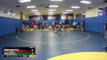 106 lbs Champ. Round 1 - Joseph Michaels, Cardinal Gibbons vs Kael Seneca, Greenwave Grapplers