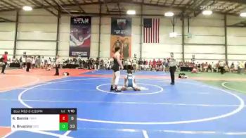 182 lbs Rr Rnd 2 - Kael Bennie, Team Utah Arches vs Anthony Bruscino, Diesel