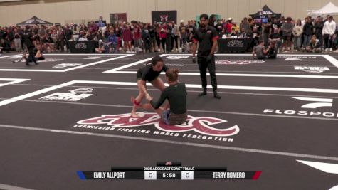 Terry Romero vs Emily Allport 2025 ADCC East Coast Trials
