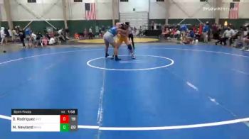 220 lbs Semifinal - Dario Rodriguez, Kearney High School vs Mason Newland, North Platte High School