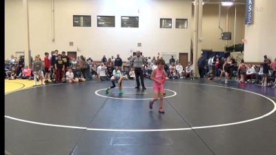 60 lbs Rr Rnd 2 - Kai Harris, All American K-8 vs Khoden Bentz, Warrior RTC K-8