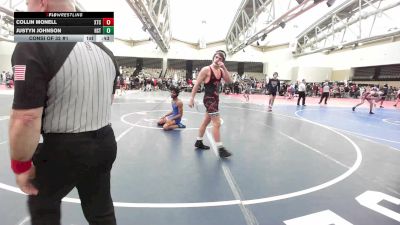 147-H lbs Consi Of 32 #1 - Collin Monell, Xtreme Wrestling vs Justyn Johnson, Harry S. Truman