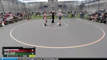 126 lbs Placement Matches (8 Team) - Mason Petersen, Nebraska vs Israel Waite, Team Michigan Red