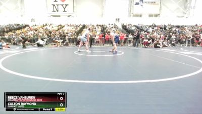 170 lbs Quarterfinal - Colton Raymond, Club Not Listed vs Reece VanBuren, Columbia Youth Wrestling Club