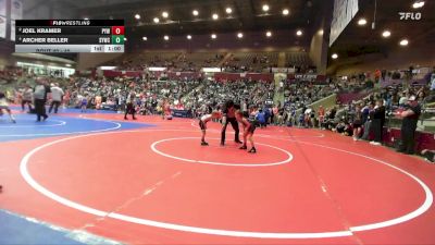 40 lbs 3rd Place Match - Joel Kramer, Panther Youth Wrestling-CPR vs Archer Beller, Springdale Youth Wrestling Club