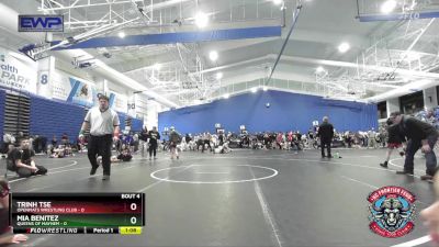 50 lbs Placement (4 Team) - Trinh Tse, OpenMats Wrestling Club vs Mia Benitez, Queens Of Mayhem