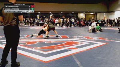 138 lbs Round Of 32 - Caleb Schaefer, IN vs Vinnie Gutierrez, CA