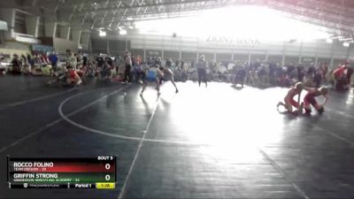 149 lbs Champ Round 1 (16 Team) - Griffin Strong, Sanderson Wrestling Academy vs Rocco Folino, Team Oregon