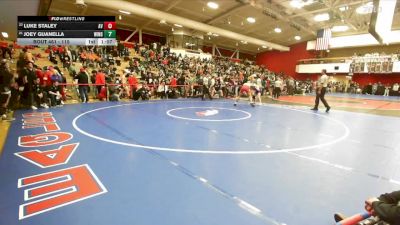 177 lbs Quarterfinal - Trent Christensen, Ukiah vs Jonah Bertoli, Cardinal Newman