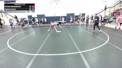 100 lbs Champ. Round 1 - Ryker Moskiewicz, WI vs Simon Trapp, ND