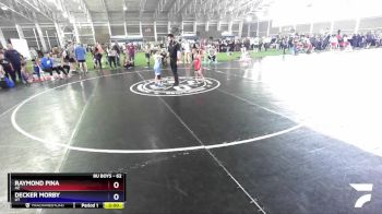 62 lbs 3rd Place Match - Raymond Pina, AZ vs Decker Morby, UT