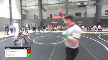 130 lbs Semifinal - Micheal Jr Cervantes, Scrap Yard Garage vs Cohen Wells, Outlaw WC