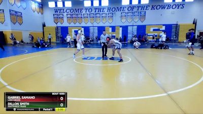 132 Gold Round 2 - Gabriel Samano, Lake Gibson vs Dillon Smith, Southwest Miami