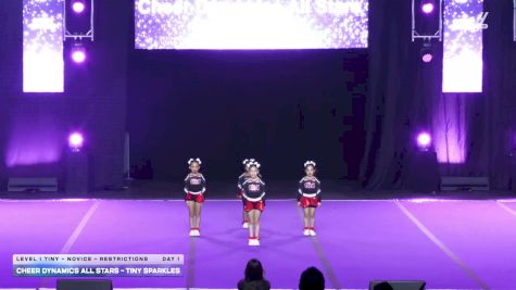 Cheer Dynamics All Stars - tiny sparkles [2026 L1 Tiny - Novice - Restrictions Day 1] 2026 SU Battle at the Boardwalk Grand Nationals
