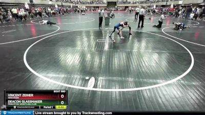 70 lbs Quarterfinal - Deacon Glassmaker, Princeton Wrestling Club vs Vincent Zeiher, Wisconsin