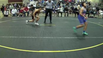 125 lbs Round 1 - Keyshawn Bean, CCWC vs Luke Banas, Team Demolition