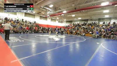 126 lbs Semifinal - Liz Donovan, Pelham vs Mackenzie Macleod, Oyster River