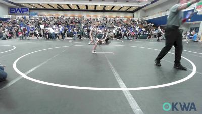 58 lbs Semifinal - Paul Walker, Piedmont vs Mitchell Little, Standfast OKC