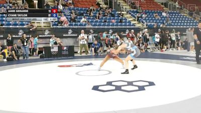 110 lbs Champ. Rd Of 64 - Janie Gerarde, Texas vs Cyane Taylor, Utah