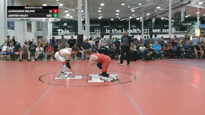 154 lbs Rr Rnd 1 - Aleksandr Belfer, Kraken - HSC vs Ashten Haley, Homegrown - HSC