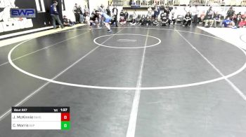 170 lbs Quarterfinal - Jade McKinnie, Broken Arrow Girls HS vs Caris Morris, Sapulpa HS