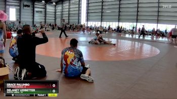 112 lbs Semis & 1st Wrestleback (8 Team) - Grace Palumbo, Tazmanian Devils vs Delaney Ledbetter, Motley Krew