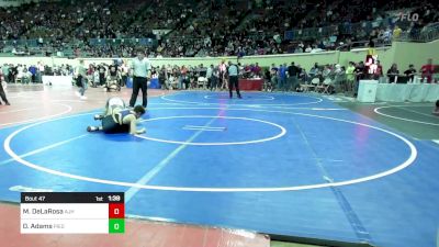 110 lbs Round Of 32 - Marcus DeLaRosa, Altus JH vs Daxton Adams, Piedmont