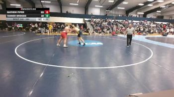 285 lbs Cons. Round 1 - Mathew Piper, Bridgewater State vs Tanner Bridges, Averett