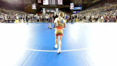 100 lbs Round Of 64 - Grace Murphy, IA vs Sarina Gunn, VA