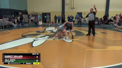 90 lbs Round 5 - Milo Smith, Orchard Farm vs Garrett Williams, Summit Wrestling Academy