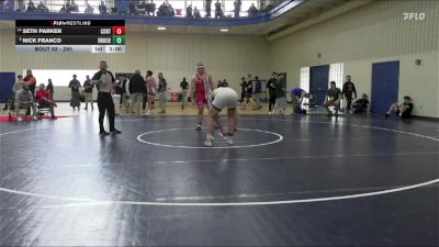 285 lbs Champ. Round 1 - Nick Franco, Brockport vs Seth Parker, Cortland State