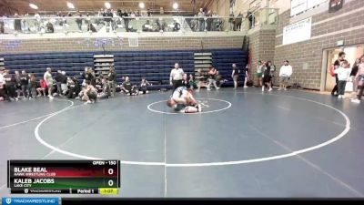 150 lbs Round 4 - Blake Beal, Hawk Wrestling Club vs Kaleb Jacobs, Lake City