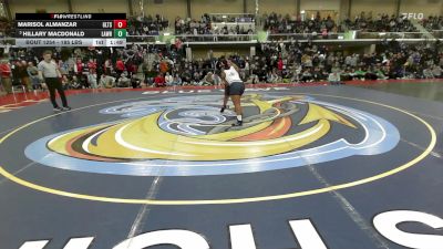 185 lbs Semifinal - Marisol Almanzar, Greater Lawrence vs Hillary MacDonald, Lawrence