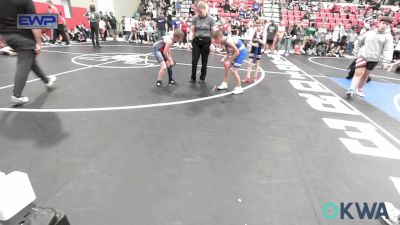 80 lbs Consi Of 8 #2 - Ryker Palmer, Spartan Wrestling Fort Smith vs Finn Millison, Verdigris Youth Wrestling