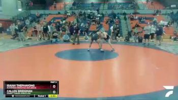 152 lbs Cons. Semi - Isaiah Thephavong, Blackman Freestyle And Greco vs Callen Bridgman, Rabbit Turner Wrestling