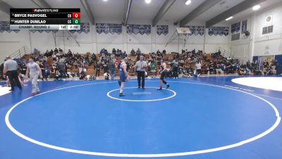 136 lbs Champ. Round 3 - Hunter Dumlao, Central Catholic vs Bryce Pasvogel, Clovis North