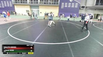 285 lbs Cons. Round 2 - Dallyn Grimes, ID vs Logan Ross, MN